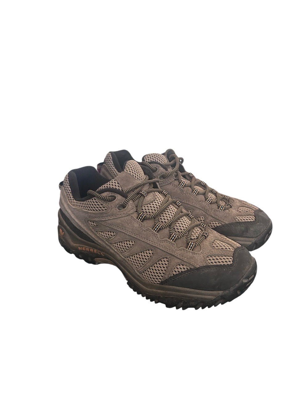 Merrell Mens Mesa Ventilator J10451 Walnut Hiking Trail Shoes Size 8.5